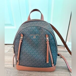 Authentic MICHAEL KORS Brooklyn Logo Backpack